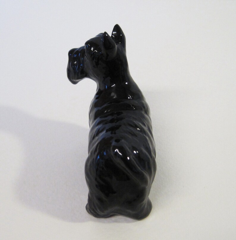 Scottie Dog Salt and Pepper Shakers Hand Painted Black Etsy