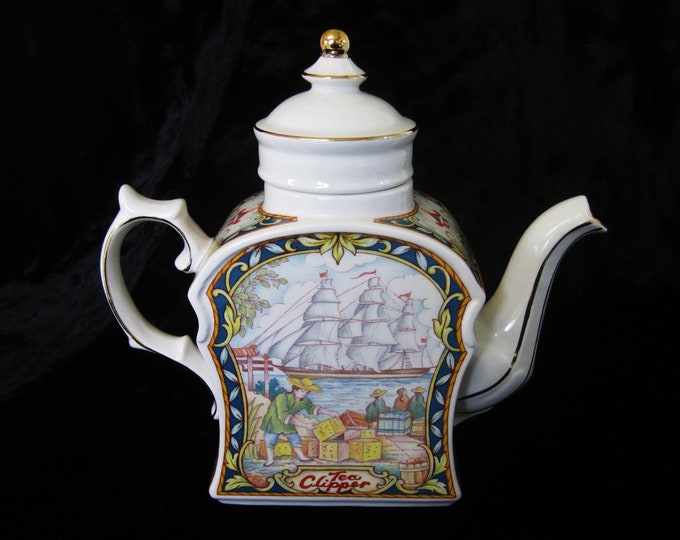 Sadler World of Tea Collection Teapot Tea Clipper 2 Cup Size Etsy