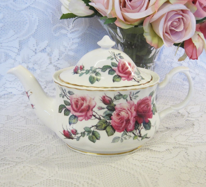 Fine Bone China 2-3 Cup Teapot Roy Kirkwood Exclusive Design image 0