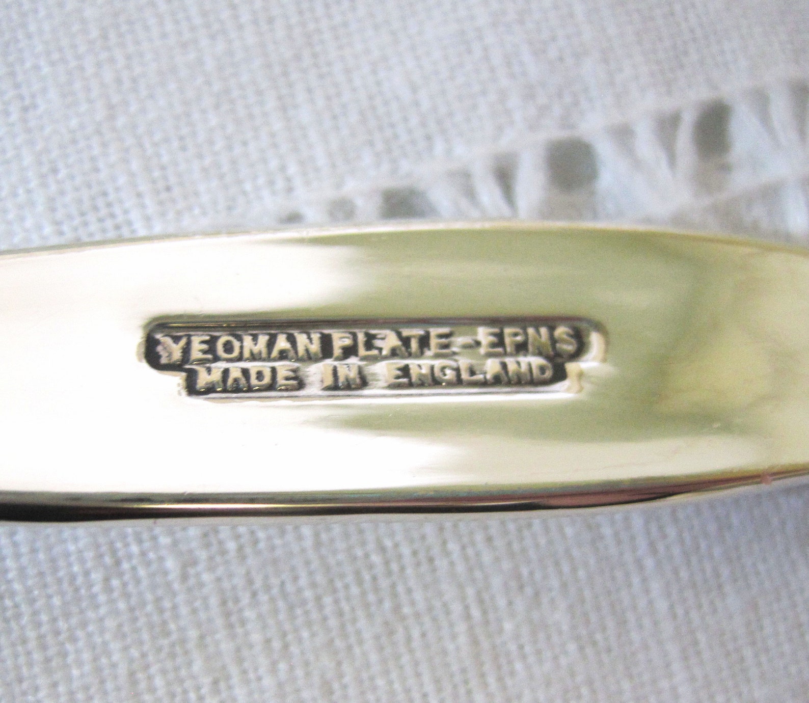 Box of 6 Yeoman Plate EPNS Grapefruit Spoons Etsy