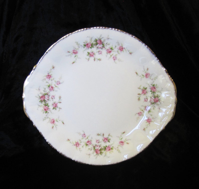 Paragon Victoriana Rose Eared China Cake or Bread image 0