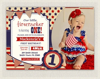 july 4th invitations etsy