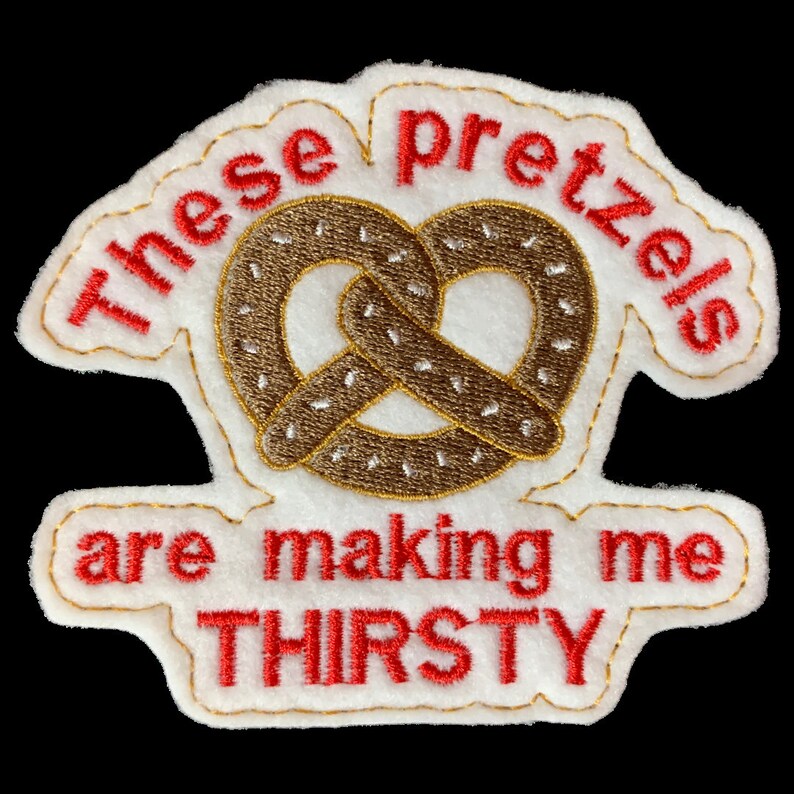 These Pretzels Are Making Me Thirsty Greeting Card & Etsy