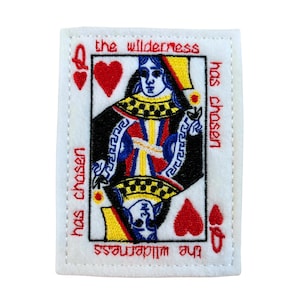 Queen of Hearts Greeting Card & Magnet | Yellowjackets | showtime | yellow jacket | show | wilderness | Natalie | soccer |TV