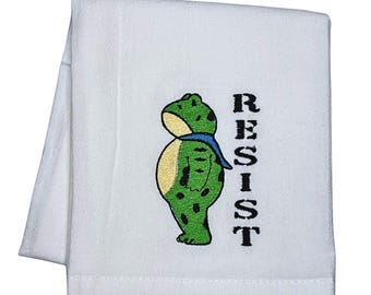 Resist Tea Towel