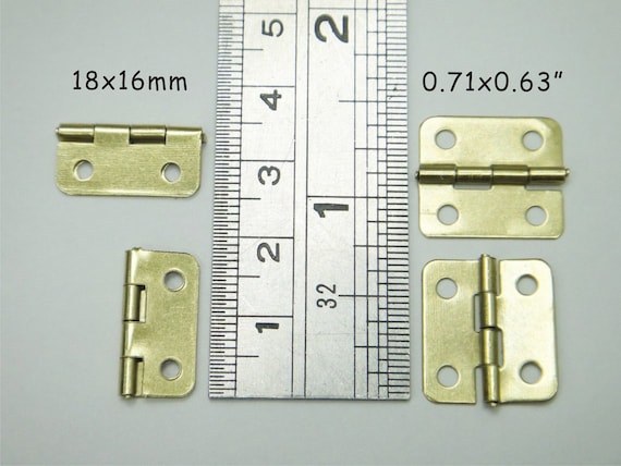 0.709 in. 0.709 in. Solid Brass Barrel Hinge 0.709 in. 0.709 in. Solid Brass Barrel Hinge