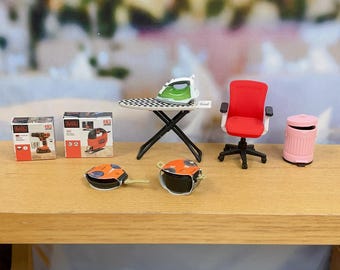 Miniature Households - Mini Brands Home - Dollhouse Kitchen Appliances - Miniature Collectibles - Zuru Mini Brands