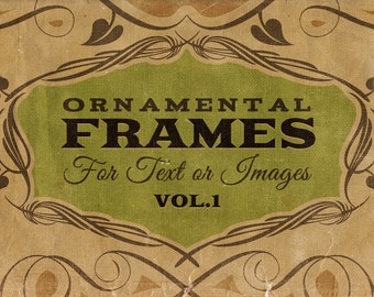 Ornamental frames Vol.1