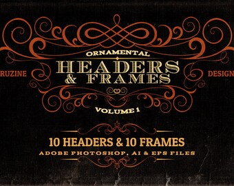 Ornamental Headers & Frames v.1