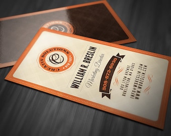 Retro Business Card