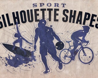 Silhouette shapes - Sport
