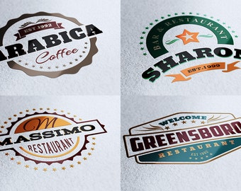 10 Retro Signs or Banners