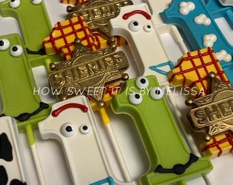 Toy Story Assortment - Chocolate Lollipops, Oreos and Pretzels