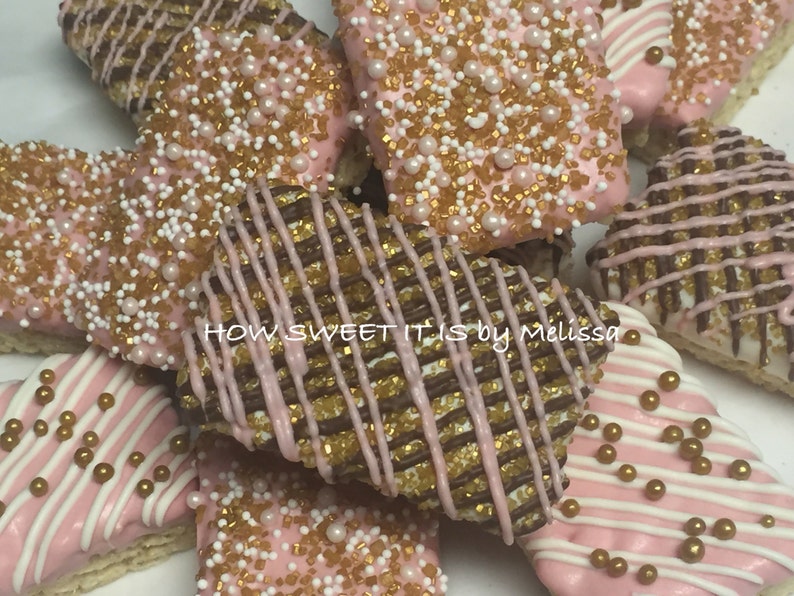 Chocolate Covered Rice Krispie Treats 1 dozen Birthday Etsy