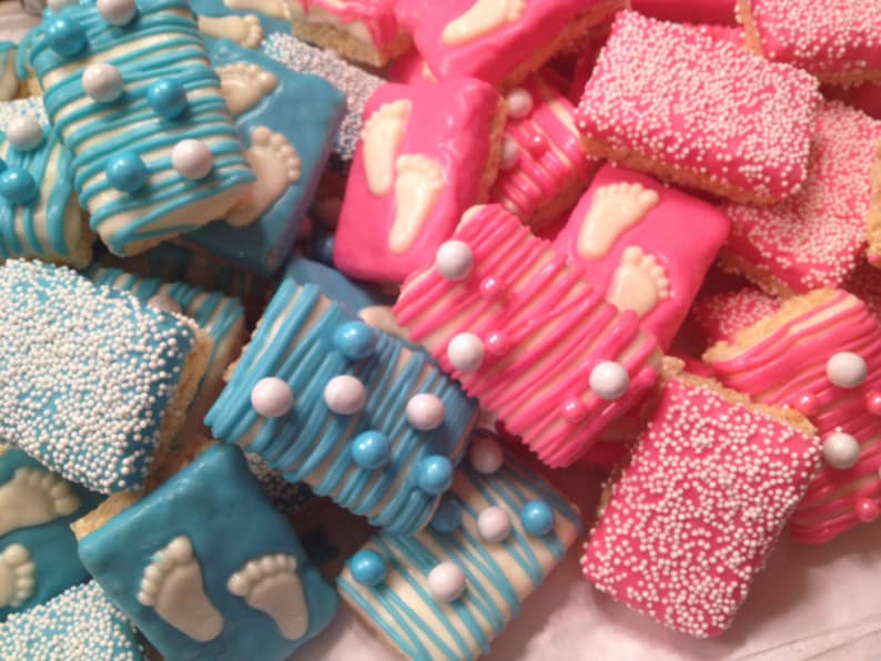 Chocolate Covered Rice Krispie Treats 1 Dozen Birthday Etsy