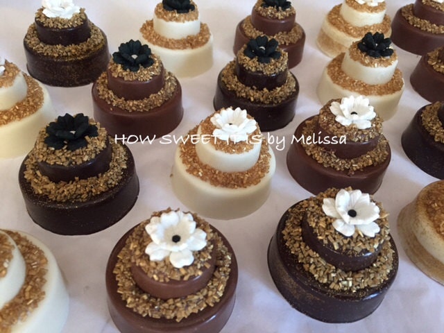 Mini Chocolate Wedding/Birthday Cake | Etsy