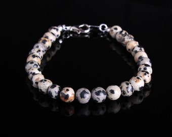 Dalmatian Jasper Bracelet