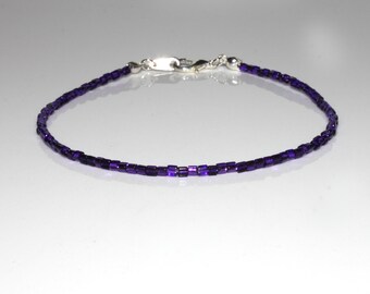 Purple Anklet