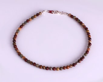 Picasso Jasper Anklet