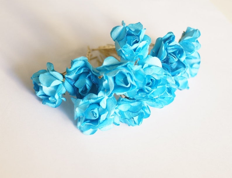 Blue and Turquoise Hair Accessories - wide 3