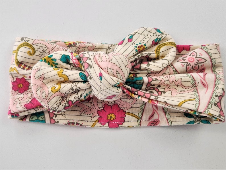 Paisley Baby Swaddle Set Swaddling Blanket & Knot Hat Etsy Ireland