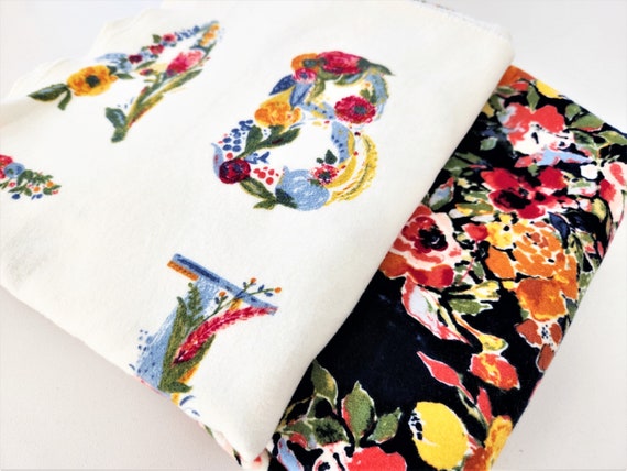 100% Cotton Flannel Receiving Blankets - Set of 2