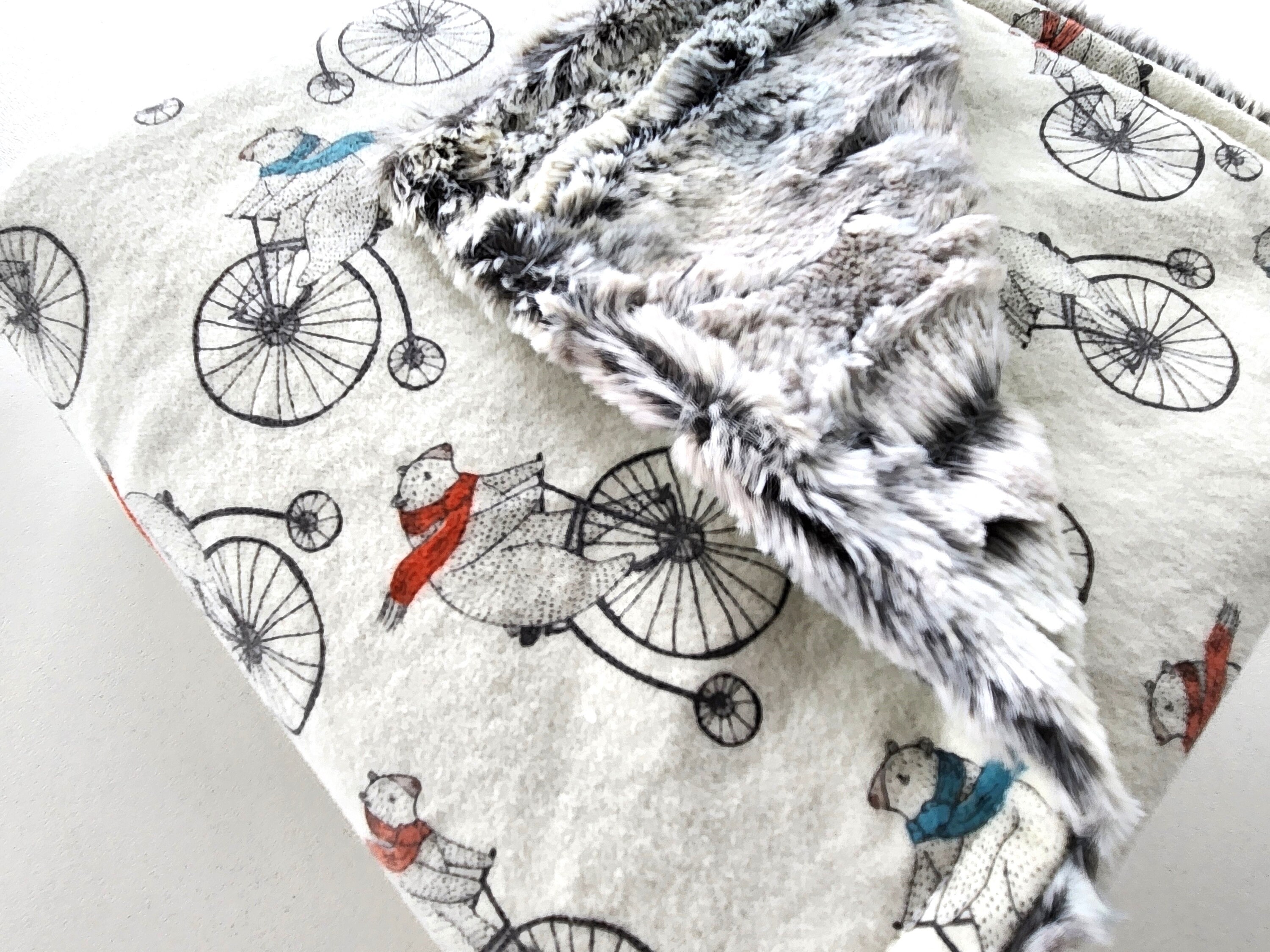 Cozy Flannel and Minky Baby Blanket