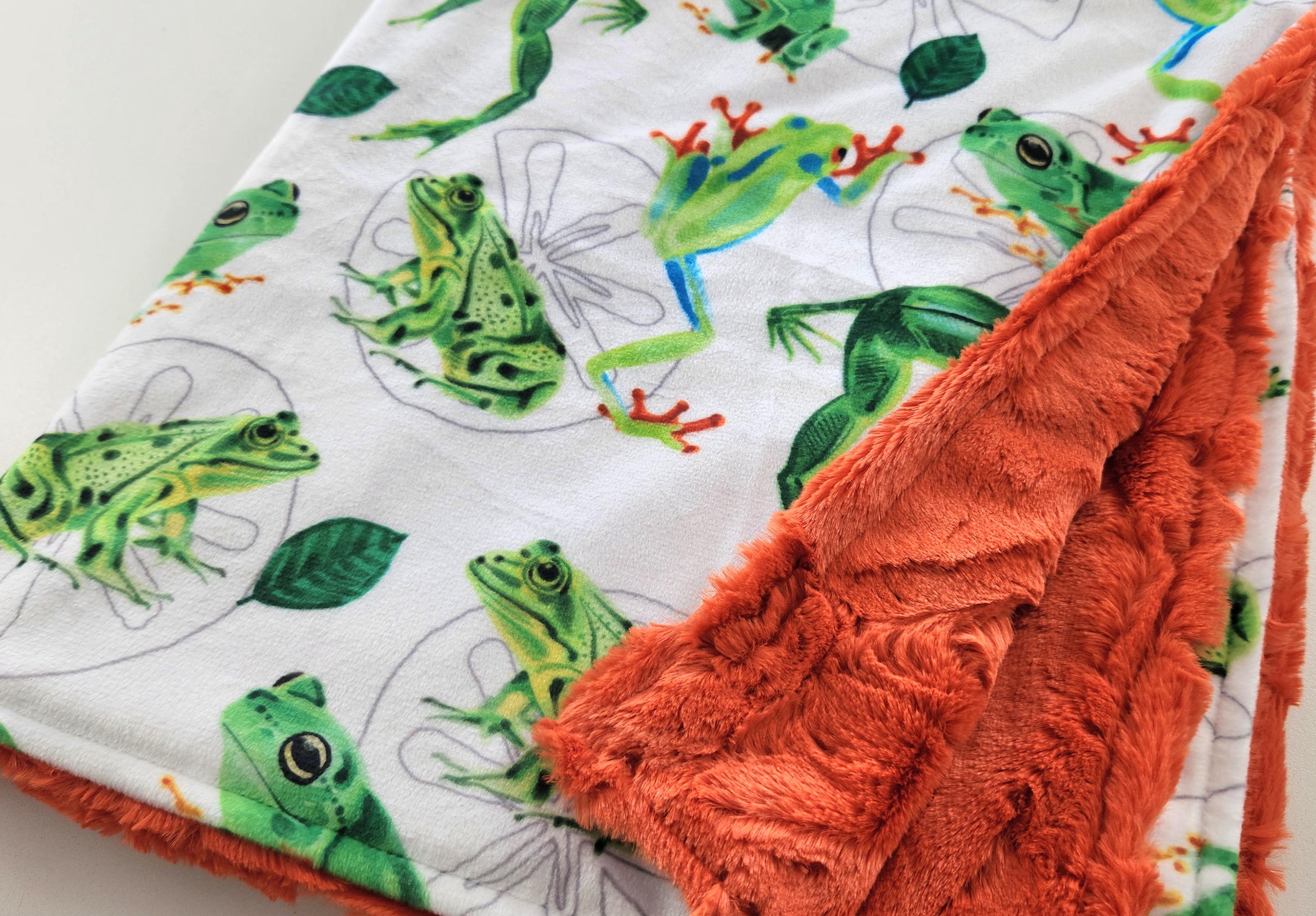 Frog nursery bedding sale