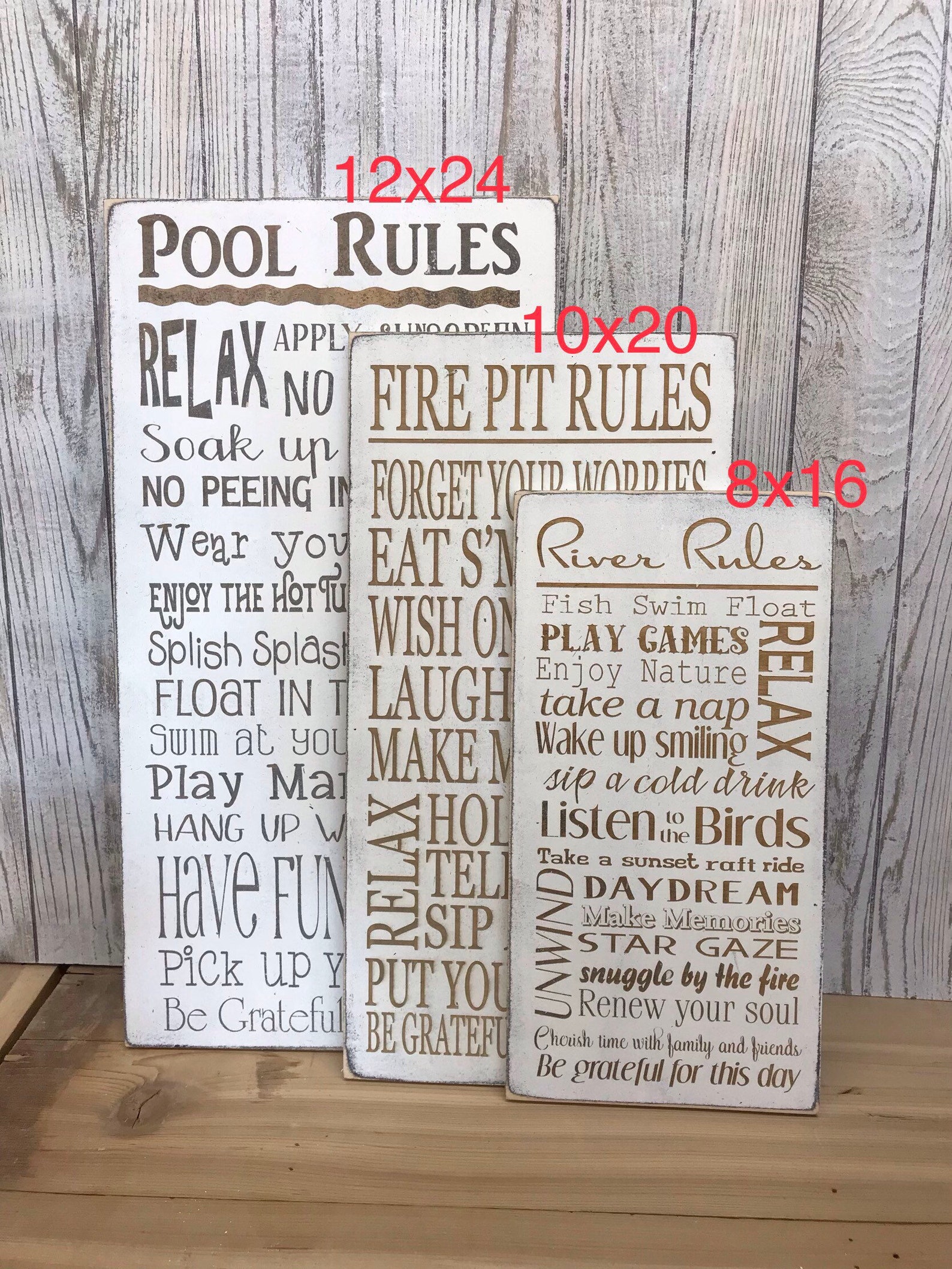 Fire Pit Rules Sign Campfire Sign Backyard decor Patio Etsy