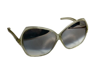 Vintage Foster Grant Smoke Gray Sunglasses with Mirrored Lens