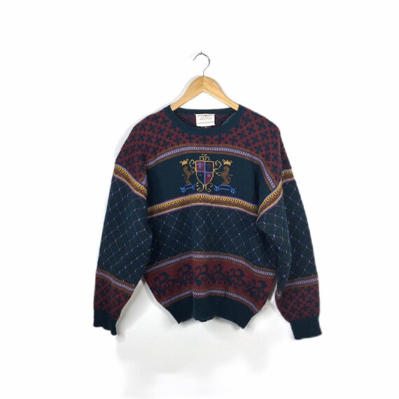 Vintage 80's Susan Bristol Wool Lion 