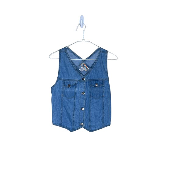 Vintage 90's FD Blues Denim Corset 