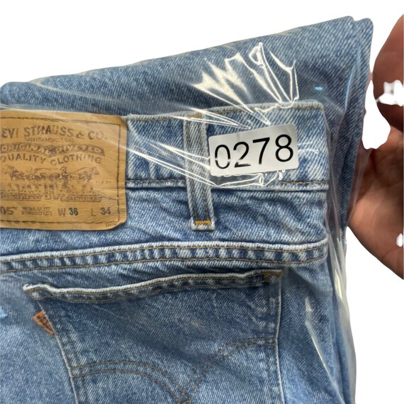 Vintage Levis 505 Relaxed Fit Jeans Made in Brazil Stonewash