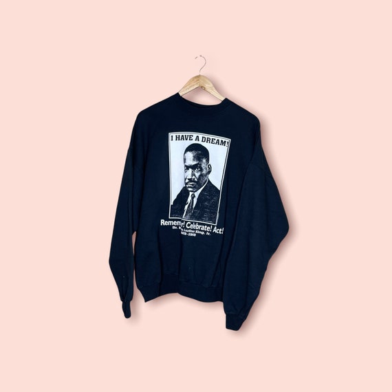 Vintage 80's Martin Luther King Let Freedom Ring Sweatshirt