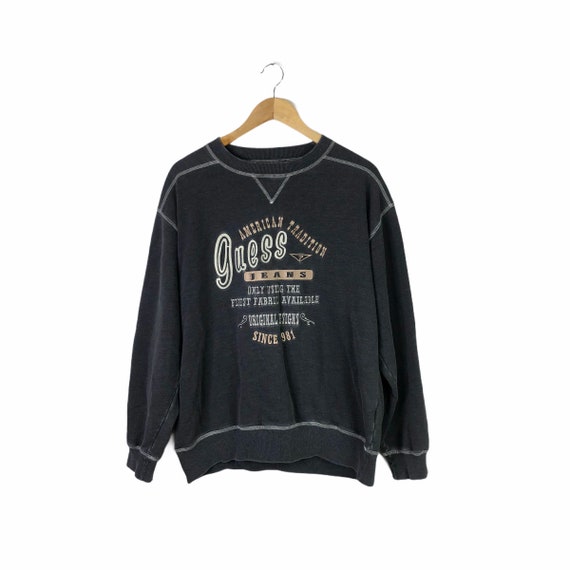 Vintage Guess Sweatshirt, Size Large