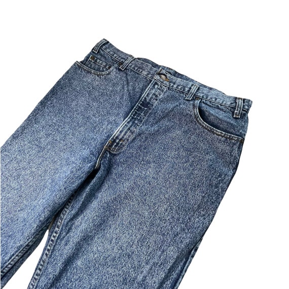 Vintage Levis 540 Jeans, Acid Wash, Made in USA, … - image 9