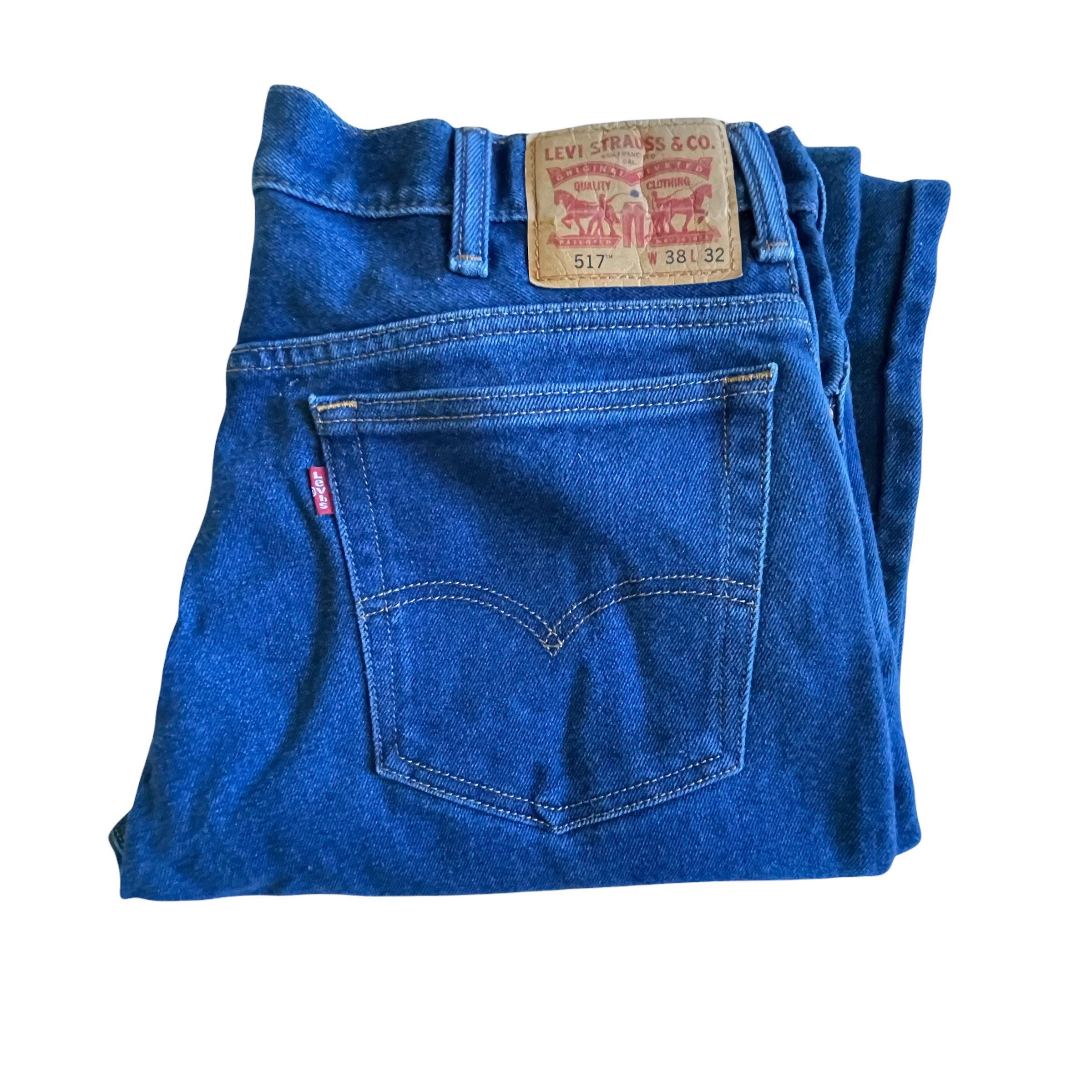 Vintage Levis 517 Jeans Made in USA Size 38/32 - Etsy