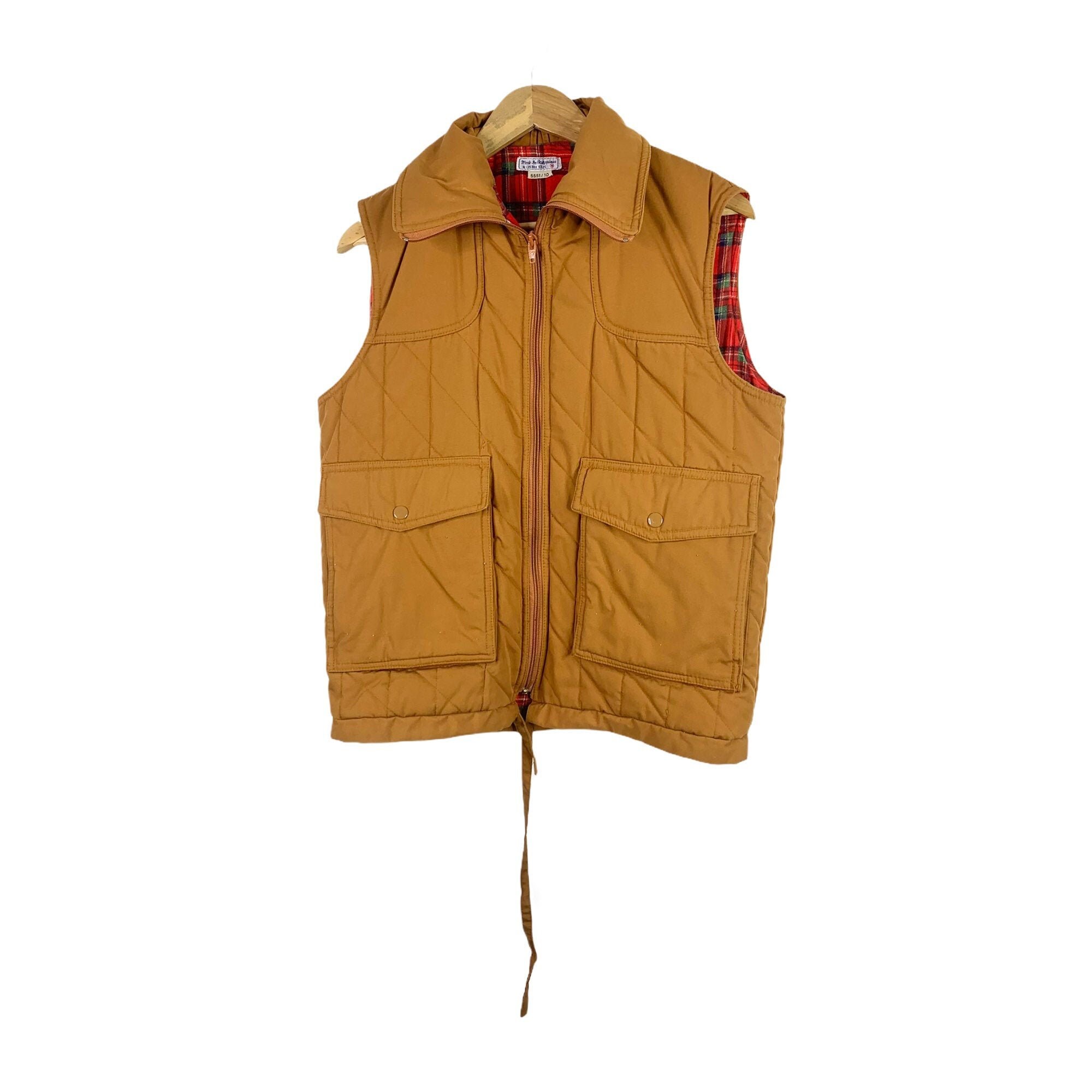 Cotton Canvas Vest Etsy