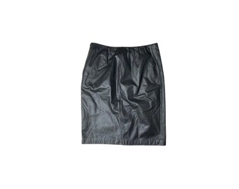 Leather Pencil Skirt - Etsy