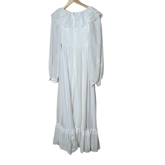 Vintage 70s White Gunne Sax Jessica McClintock Pr… - image 9