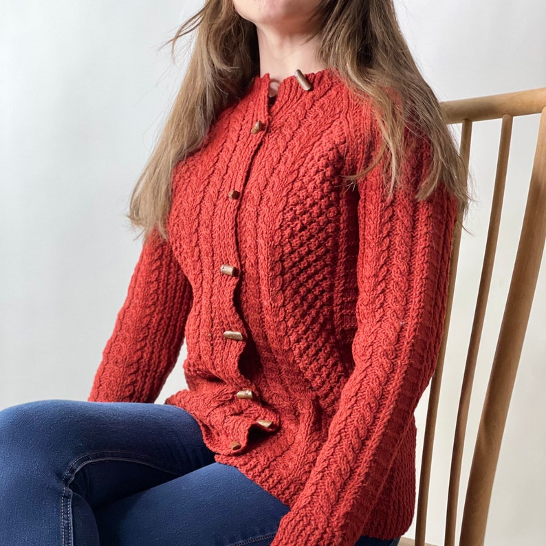 wooden buttons for aran cardigan