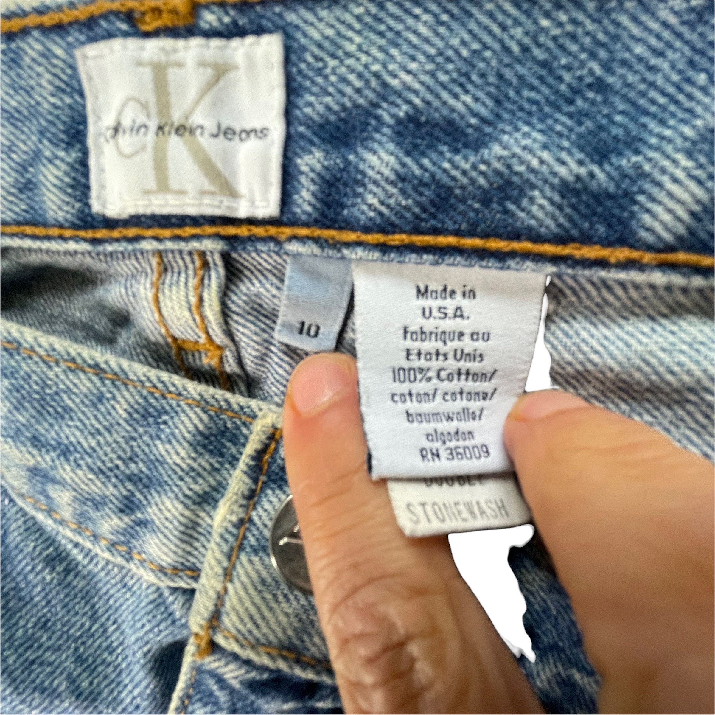 Vintage 90 s Calvin Klein Jeans Stonewash Mom Jeans High Waisted Made in USA Size 12 Etsy Hong Kong