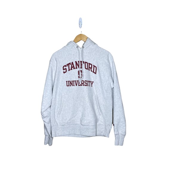 Northforkvintageshop Vintage 90's Stanford University Reverse Weave Champion Sweatshirt Hoodie, Size M