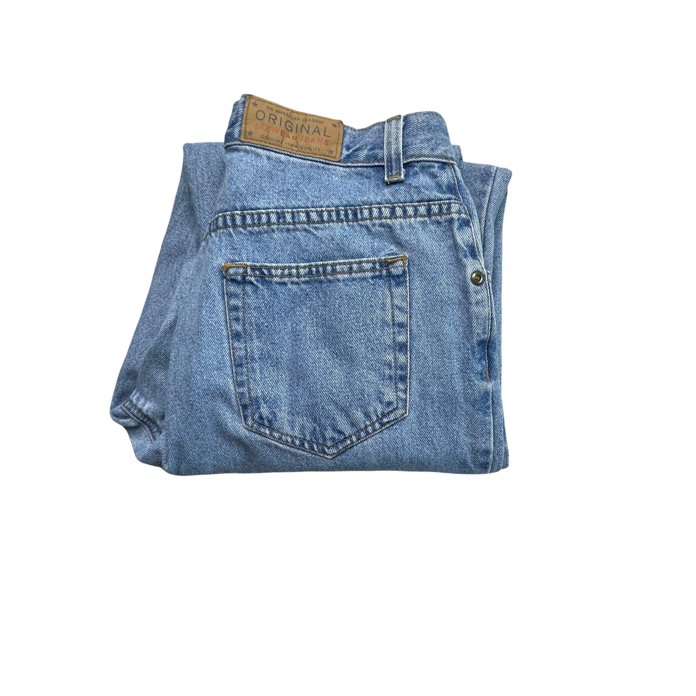 Vintage 90 s Women s Liz Claiborne Jeans Stonewash High Rise Mom