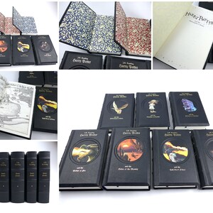 Harry Potter J.K. Rowling UK Collection 1-7 leather-bound annabuchwunder 画像 10