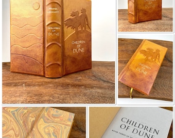 Children of Dune - leather-bound book - Frank Herbert - UNIQUE Cover Art