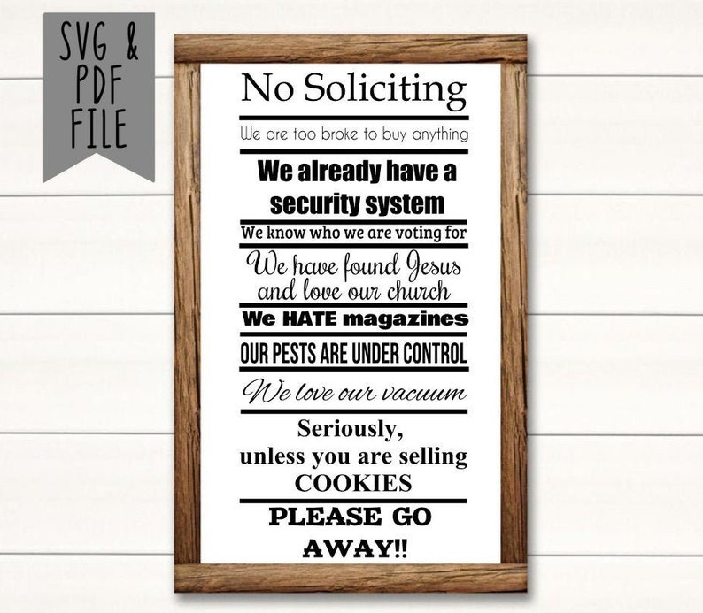 Download No Soliciting We Have Found Jesus And Love Our Church SVG ...