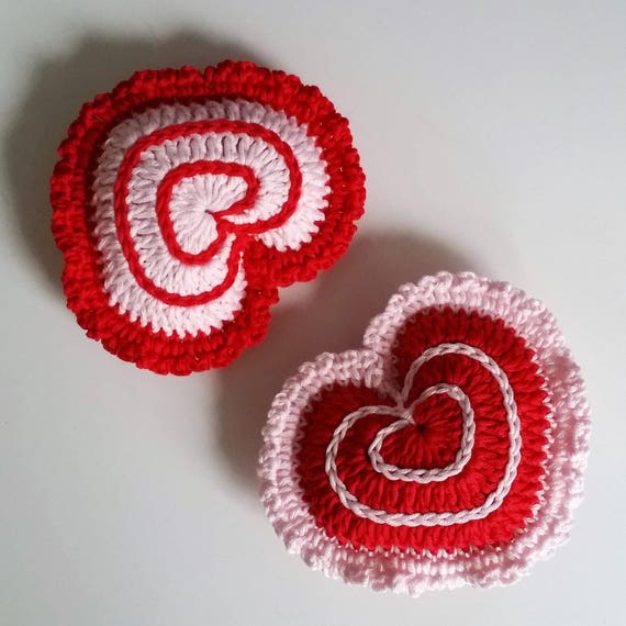 Handmade Valentines Day Home Decor Crochet Amigurumi Etsy