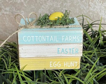 Easter Mini Book Stack