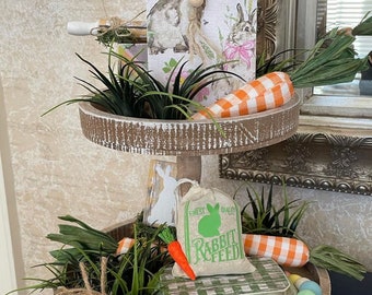 Easter Tiered Tray Decor